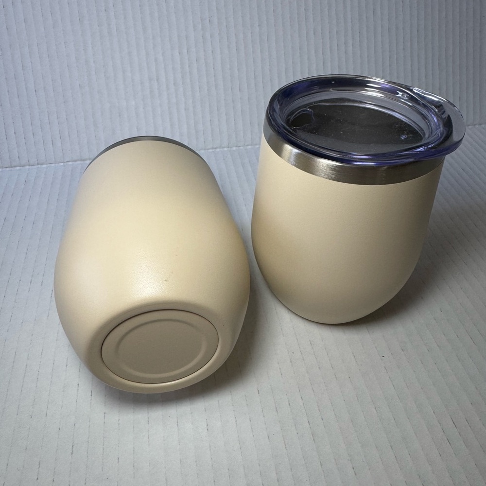 Cream Backpack Cooler Set‎ - Picture 3 of 10